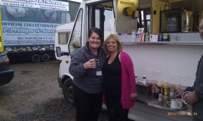 Shell with BBC Radio Somersets Emma Britton